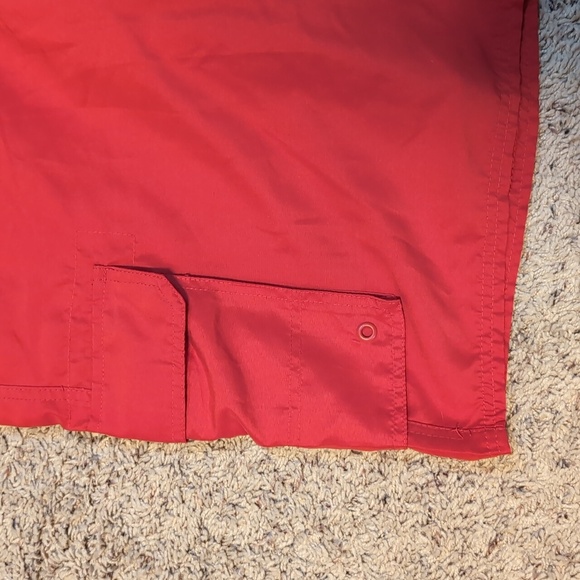 AIRWALK Vintage Swim Trunks MENS Red & Blue Swimsuit - Picture 4 of 9